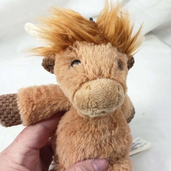 Scentsy Buddy Hamish the Highland Cow Brown Plush Vanilla Bean Scent Clip 8" - Picture 10 of 14